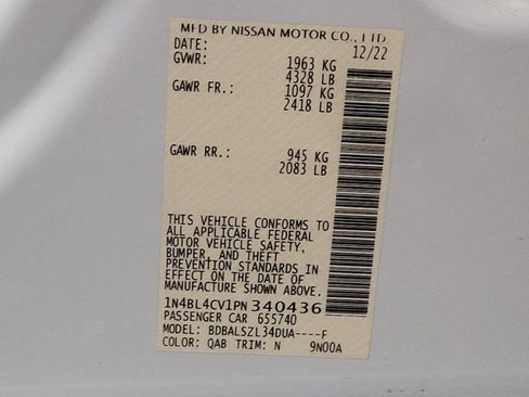 Used 2023 Nissan Altima 2.5 SR FWD image 33