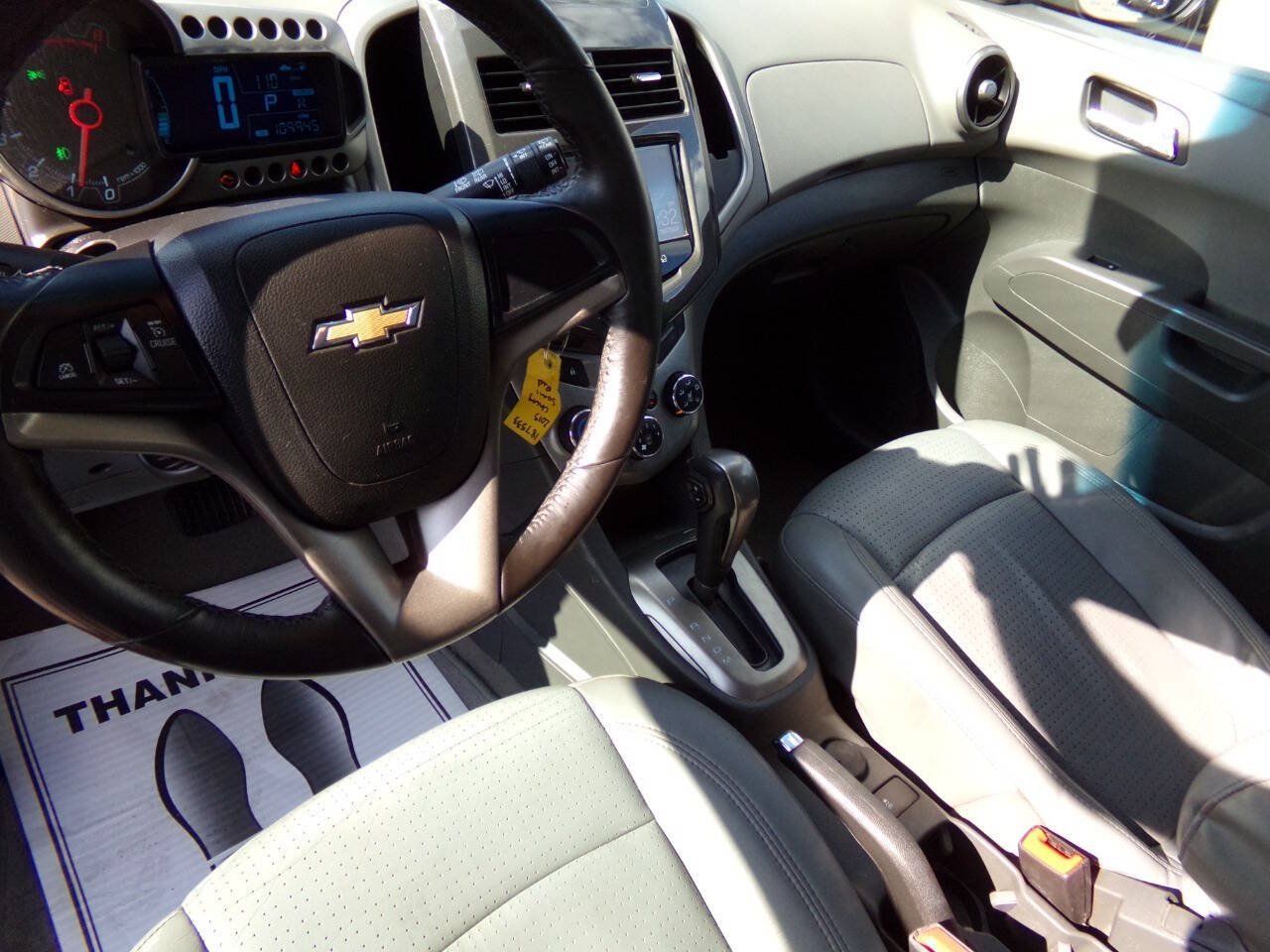 Used 2015 Chevrolet Sonic LTZ FWD image 10