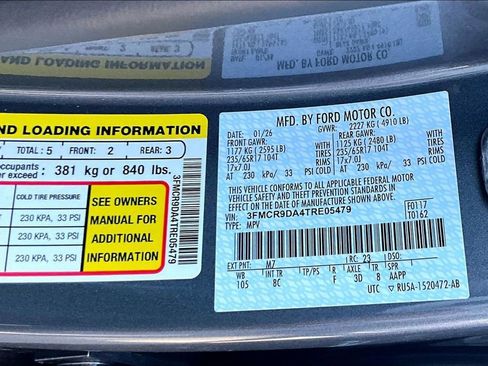 New 2026 Ford Bronco Sport Badlands w/ Sasquatch Badlands Package AWD/4WD image 13
