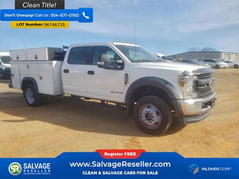 Used 2019 Ford F550 4x4 Crew Cab Super Duty w/ Power Equipment Group image 5