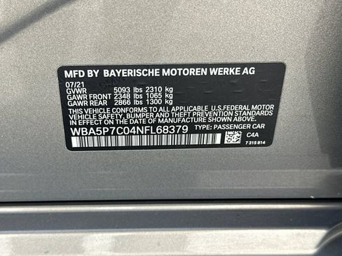 Used 2022 BMW 330e w/ Driving Assistance Package RWD image 34