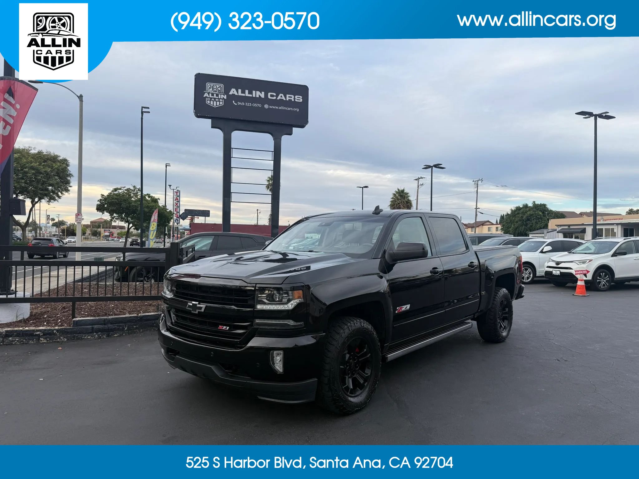 Used 2018 Chevrolet Silverado 1500 LTZ Z71 w/ LTZ Plus Package AWD/4WD image 1