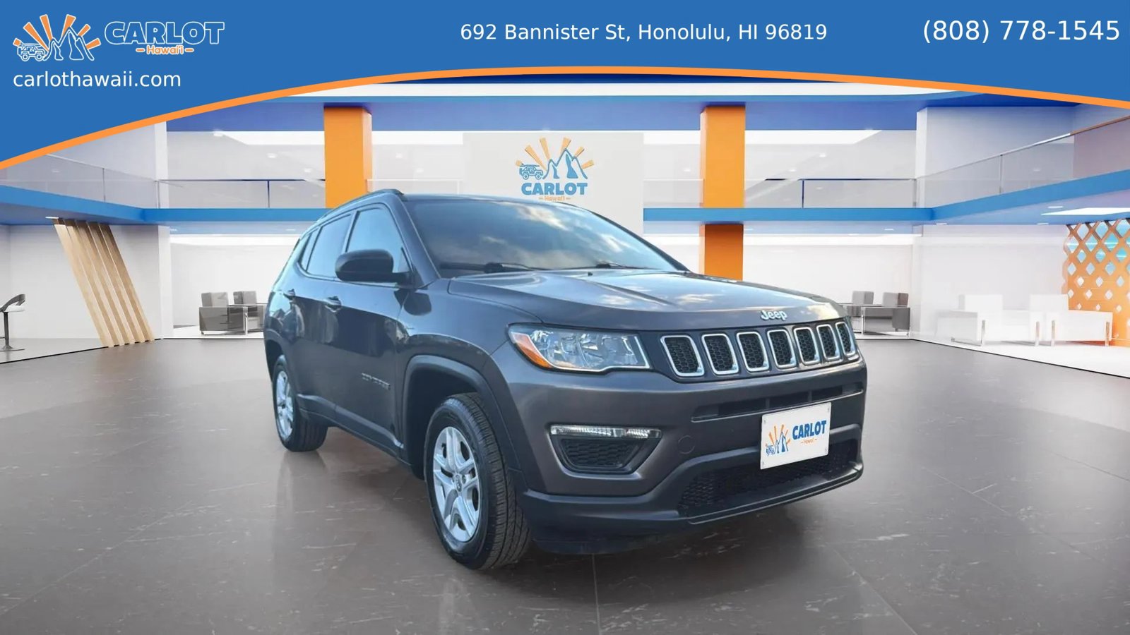 Used 2018 Jeep Compass Sport w/ Tech Group FWD image 4