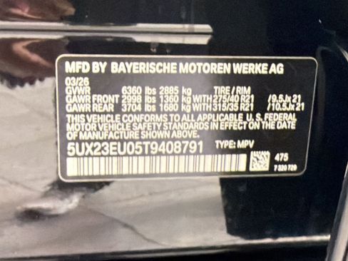 New 2026 BMW X5 xDrive40i w/ M Sport Package image 19