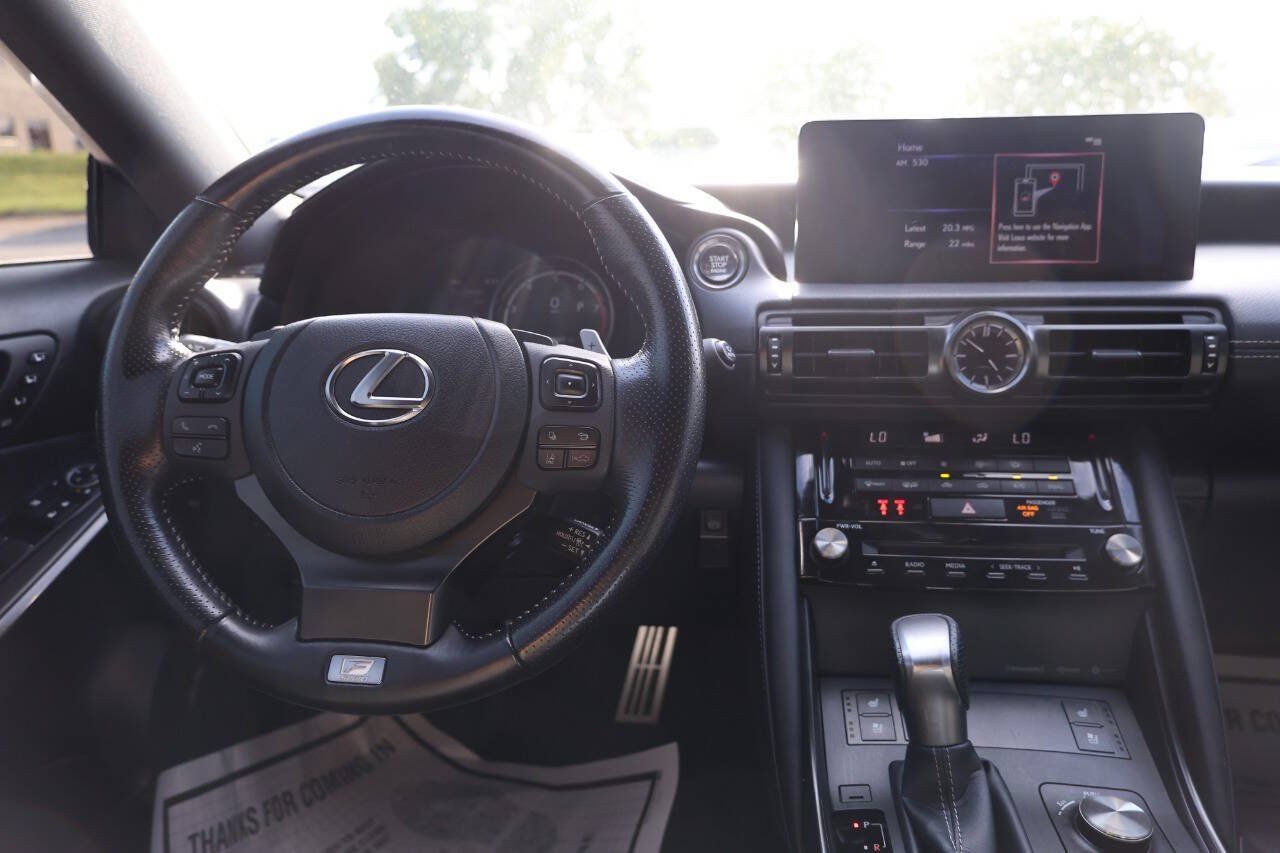 Used 2023 Lexus IS 350 F Sport w/ Memory Package AWD/4WD image 24
