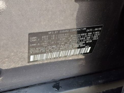 Used 2025 Subaru Outback Limited w/ Popular Package #2 AWD/4WD image 28