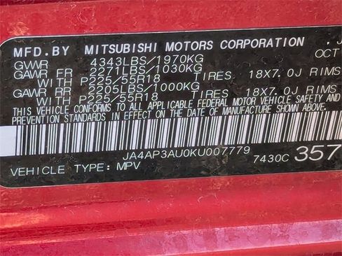 Used 2019 Mitsubishi Outlander Sport ES image 34