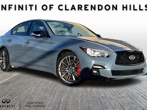 Certified 2024 INFINITI Q50 Red Sport 400 image 1