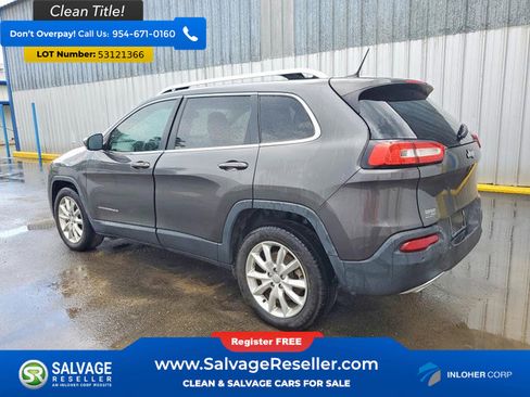 Used 2015 Jeep Cherokee Limited w/ Luxury Group FWD image 3