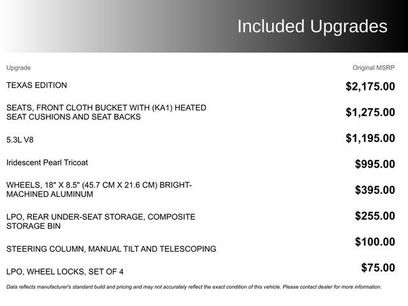 Used 2018 Chevrolet Silverado 1500 LT w/ Texas Edition