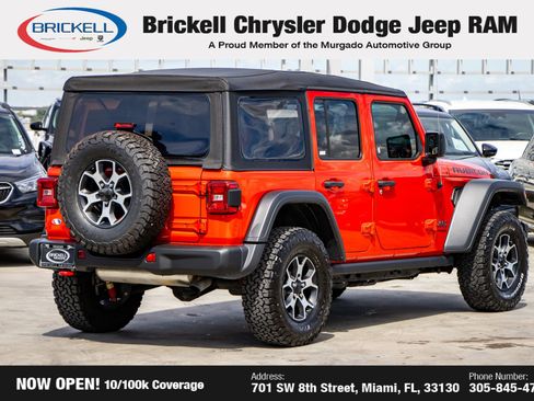 Used 2021 Jeep Wrangler Unlimited Rubicon w/ Steel Bumper Group image 7