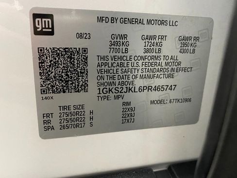 Used 2023 GMC Yukon XL Denali w/ LPO, Floor Liner Package image 35