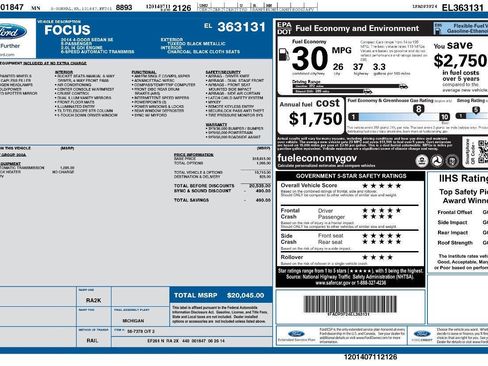 Used 2014 Ford Focus SE image 4
