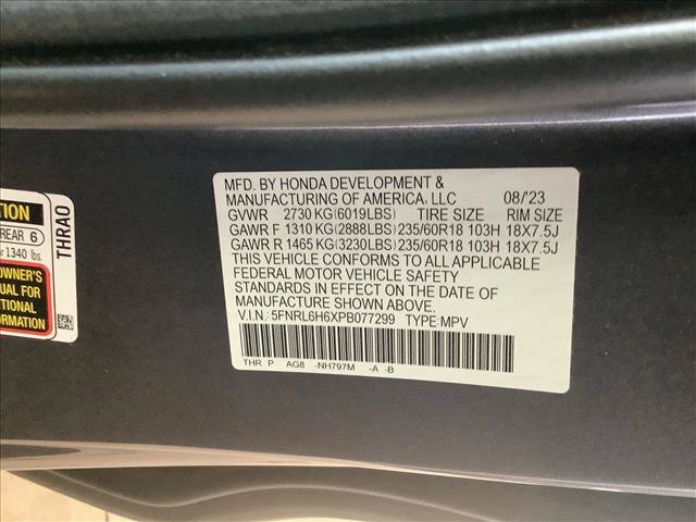 Certified 2023 Honda Odyssey EX-L image 11