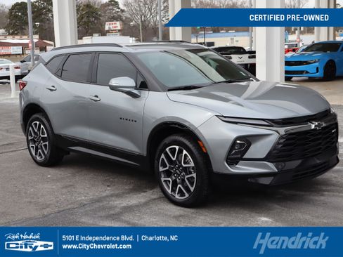 Certified 2025 Chevrolet Blazer RS w/ Driver Confidence II Package image 1