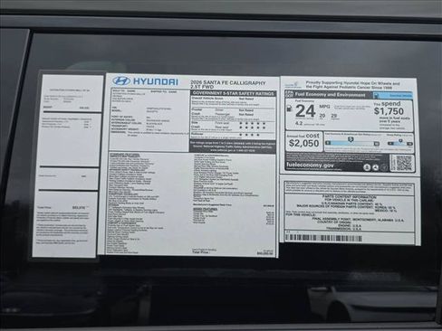 New 2026 Hyundai Santa Fe Calligraphy FWD image 22