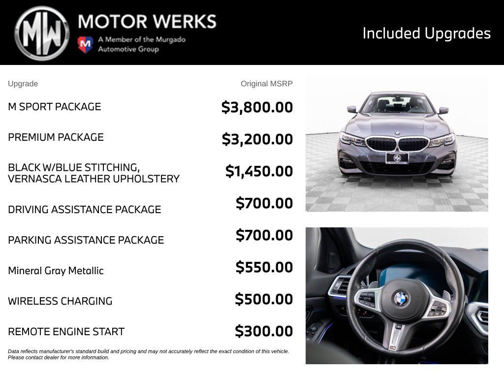 Used 2021 BMW 330i xDrive Sedan w/ M Sport Package AWD/4WD image 4