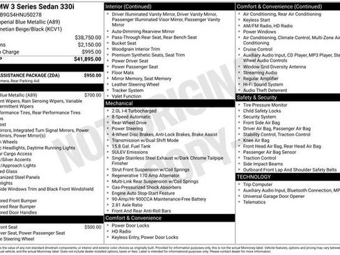Used 2017 BMW 330i Sedan image 47