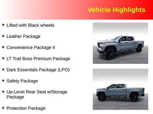 Used 2024 Chevrolet Silverado 1500 LT Trail Boss w/ LT Trail Boss Premium Package AWD/4WD image 3
