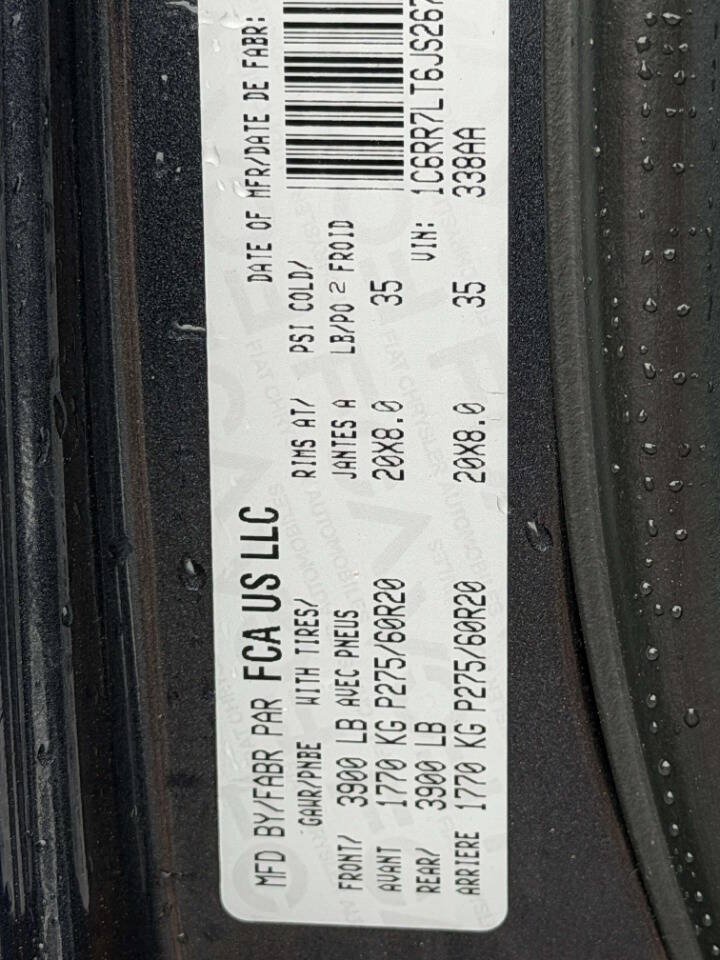 Used 2018 RAM 1500 Classic SLT AWD/4WD image 16