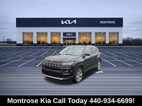 Used 2022 Jeep Compass Limited w/ Sun and Sound Group AWD/4WD image 1