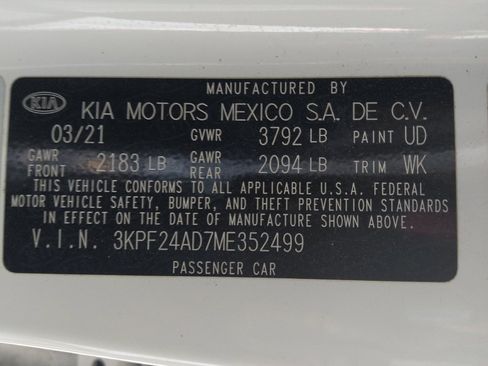 Used 2021 Kia Forte LXS image 33