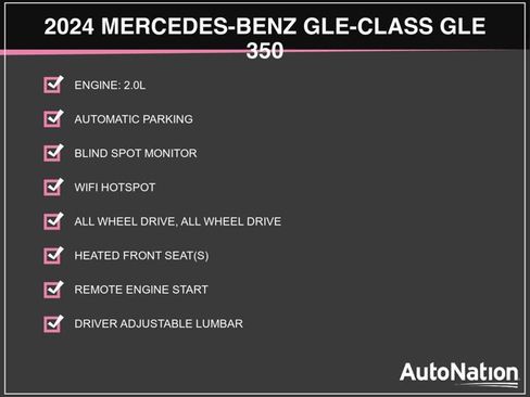 Certified 2024 Mercedes-Benz GLE 350 4MATIC image 3