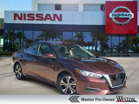 Certified 2020 Nissan Sentra SV FWD image 1