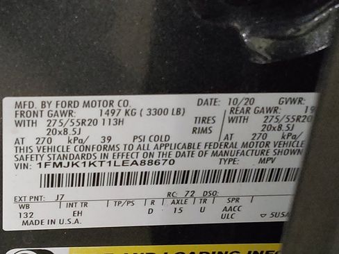Used 2020 Ford Expedition Max Limited RWD image 33