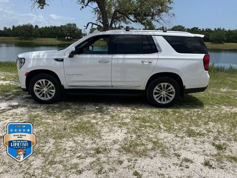Certified 2022 GMC Yukon SLT w/ SLT Luxury Package RWD image 4