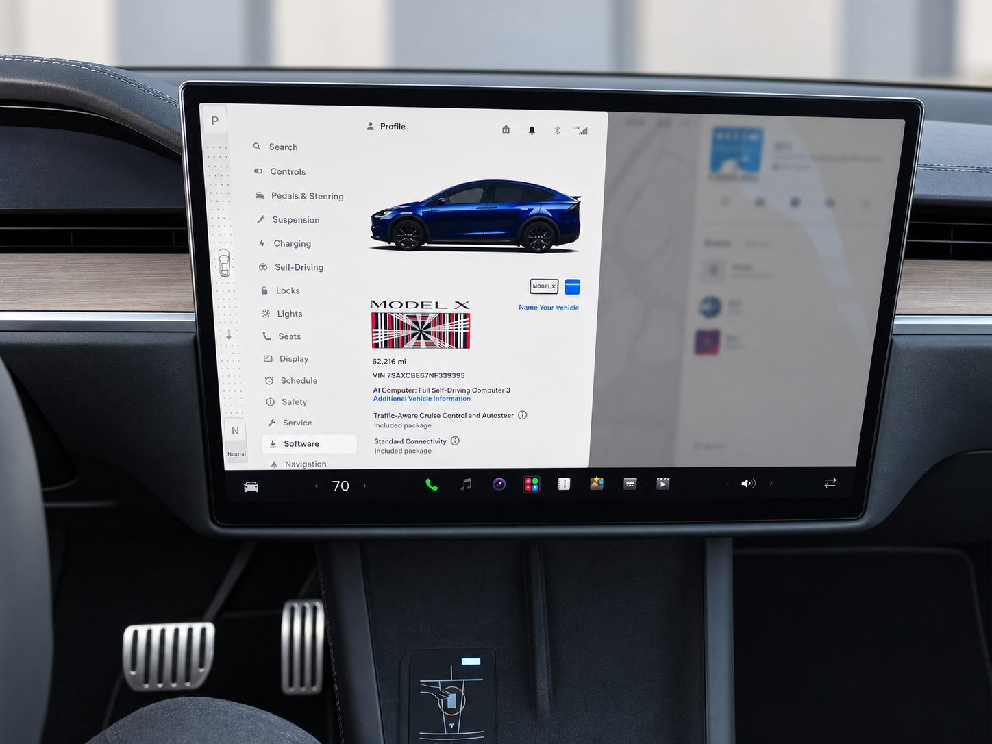 Used 2022 Tesla Model X Plaid AWD/4WD image 4