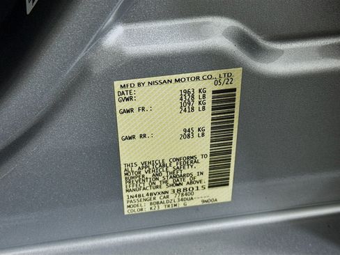 Used 2022 Nissan Altima 2.5 S FWD image 38