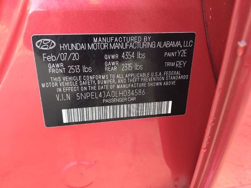 Used 2020 Hyundai Sonata SEL FWD image 33