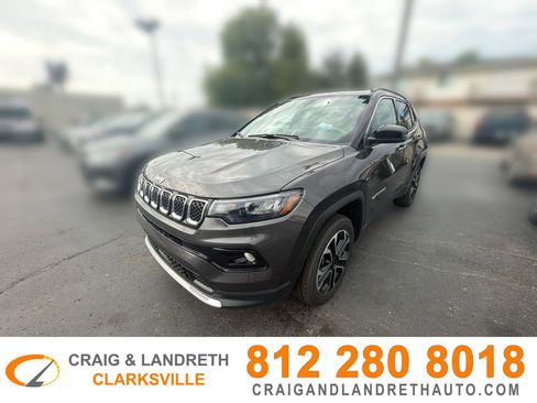 Used 2023 Jeep Compass Limited w/ Sun and Sound Group AWD/4WD image 1