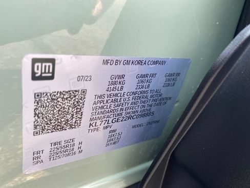 Certified 2024 Chevrolet Trax RS w/ Sunroof Package FWD image 26