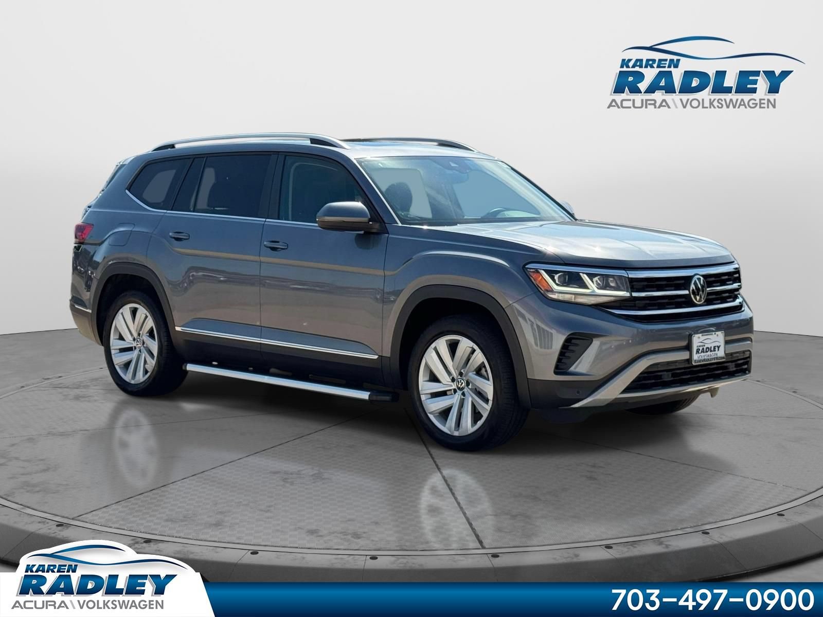 Certified 2021 Volkswagen Atlas SEL AWD/4WD image 1