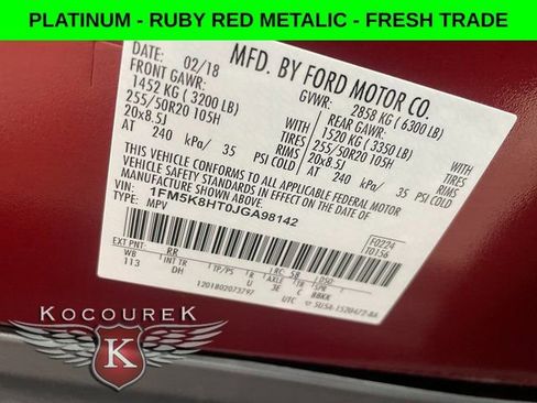 Used 2018 Ford Explorer Platinum image 27