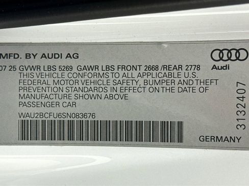 Used 2025 Audi A5 2.0T Premium Plus w/ Premium Plus image 34