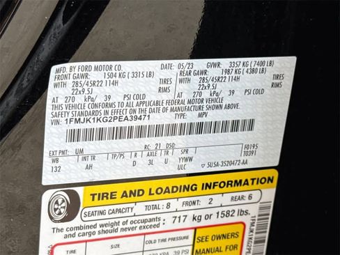 New 2023 Ford Expedition Max Limited image 38