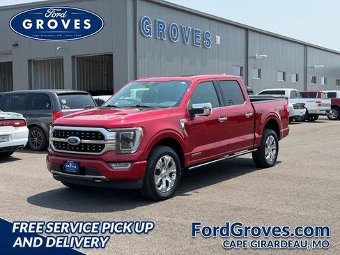 Certified 2022 Ford F150 Platinum w/ Equipment Group 701A High AWD/4WD image 1