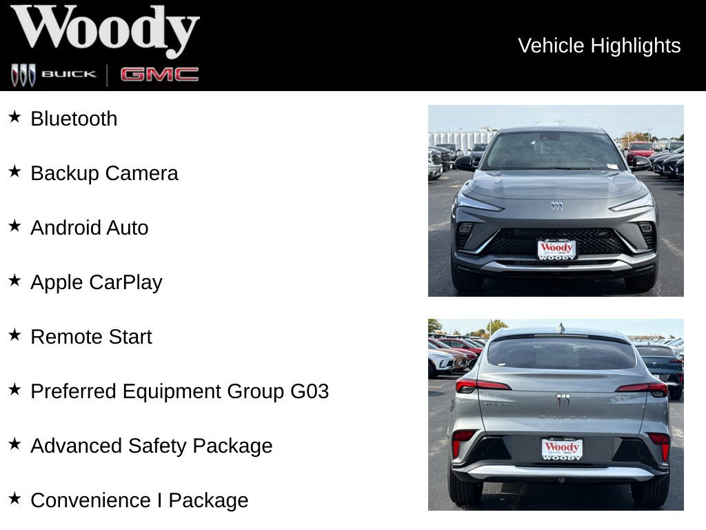 New 2026 Buick Envista Sport Touring w/ Convenience I Package FWD image 3