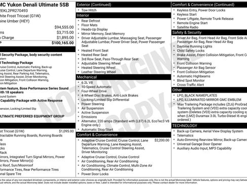 Used 2023 GMC Yukon Denali Ultimate image 3