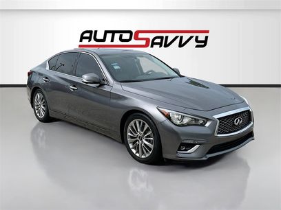 Used 2022 INFINITI Q50 Luxe w/ Cargo Package
