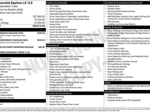 Used 2022 Chevrolet Equinox LS w/ LS Convenience Package image 3