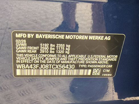 New 2026 BMW 530i RWD image 20