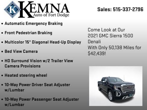 Used 2021 GMC Sierra 1500 Denali w/ Denali Ultimate Package image 31