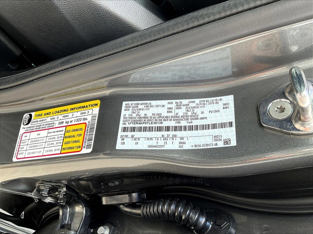 New 2026 Ford Ranger Lariat w/ FX4 Off-Road Package AWD/4WD image 8