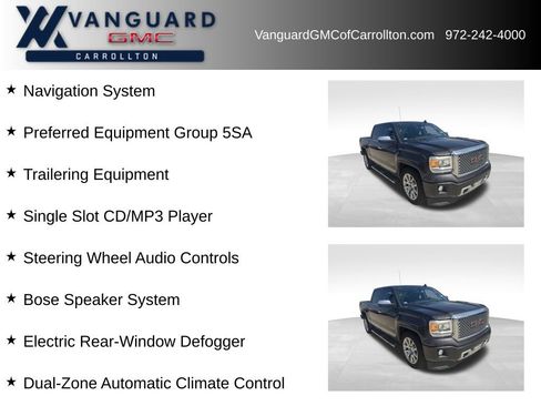 Used 2015 GMC Sierra 1500 Denali AWD/4WD image 3