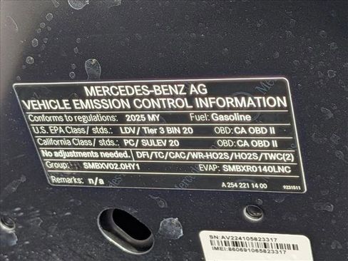 Certified 2025 Mercedes-Benz C 300 Sedan w/ AMG Line w/ Night Package image 24
