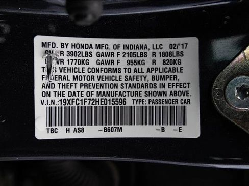 Used 2017 Honda Civic EX-L image 27